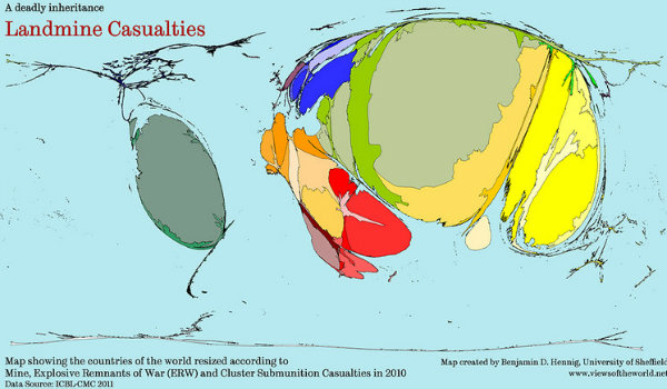 Mapa Minas Terrestres