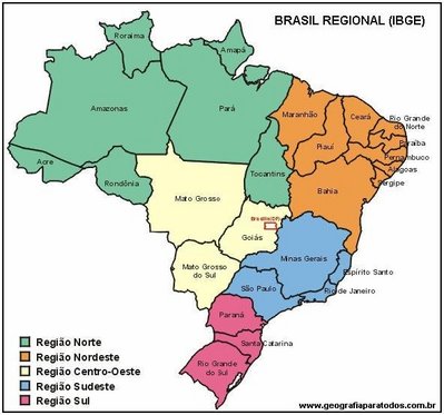 Geografia – A divisão político-administrativa e a divisão regional do Brasil  – Conexão Escola SME