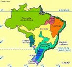 Mapa da Unesp, identificando os diversos tipos de vegetao presentes no Brasil. </br></br> Palavras-chave: Mapas. Unesp. Brasil. Vegetao