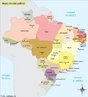 Apresenta os limites territoriais dos estados brasileiros.</br></br>Palavras-chave: Poltica. Espao Geogrfico. Territrio. Lugar. Pas. Mapa. Brasil. Diviso. Estados.