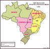 Brasil: Diviso Regional do IBGE - 1950