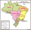 Brasil: Diviso Regional do IBGE - 1960