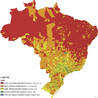 O mapa acima apresenta o IDHM no Brasil no ano de 2000.<br><br>O que  o IDHM? O ndice de Desenvolvimento Humano Municipal compreende indicadores de trs dimenses do desenvolvimento humano: longevidade, educao e renda. O ndice varia de 0 a 1. Quanto mais prximo de 1, maior o desenvolvimento humano <br><br>Apesar de ter sua metodologia baseada no clculo do IDH Global  publicado anualmente pela sede do PNUD em Nova York para mais de 150 pases , a comparao entre IDHM e IDH no  possvel , j que o IDHM  uma adaptao metodolgica do IDH ao nvel  municipal, utilizando outra base de dados (neste caso, os Censos do IBGE). Ambos agregam as dimenses longevidade, educao e renda, mas com diferentes indicadores e base de dados para retratar estas  dimenses. <a target="_blank" href="http://www.geografia.seed.pr.gov.br/arquivos/File/diferenca_idh_idhm.pdf">Saiba mais</a>.<br><br>Em 2000, o IDHM no Brasil era considerado <strong>Mdio</strong> (0,612) e 26,1% dos municpios brasileiros encontravam-se nesta faixa de desenvolvimento humano.<br><br>Palavras-chave: IDHM. Brasil. Natalidade. Educao. Esperana de Vida. Populao. Desigualdade Social. Pobreza. Salrio. IBGE. Censo Demogrfico. Municpios.