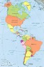Com 42.054.927 quilmetros quadrados, a Amrica  o segundo maior continente terrestre, atrs somente da sia: 44.961.951 km. O territrio americano, formado por duas grandes pores de terra (Amrica do Norte e Amrica do Sul), um istmo (Amrica Central) e por pases insulares, est totalmente localizado a oeste do meridiano de Greenwich, ou seja, pertence ao Hemisfrio Ocidental.</br></br>Essa grande rea est subdivida em Amrica do Norte (23.491.085 km), Amrica Central (735.612 km) e Amrica do Sul (17.828.230 km), totalizando 35 pases. Esses trs subcontinentes apresentam grandes diferenas nos aspectos fsicos, econmicos e sociais.</br></br>O contingente populacional da Amrica  de 925,2 milhes de habitantes, sendo a densidade demogrfica de 22 hab/km; a maioria da populao reside em reas urbanas (78,6%).</br></br>Palavras-chave: Amrica. Continente Americano. Pases Desenvolvidos. Pases Subdesenvolvidos. Poltica. Mapa Poltico. Territrio.