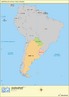 Ocupando uma rea de aproximadamente 3,3 milhes de quilmetros quadrados, a Amrica Platina  uma regio da Amrica do Sul formada por trs naes: Argentina (2,7 milhes de km), Paraguai (406,7 mil km) e Uruguai (177,4 mil km). Esses trs pases so banhados pelos principais rios que compem a Bacia Hidrogrfica do Rio Prata  Paran, Paraguai e Uruguai.</br></br>A populao platina  composta por cerca de 50,5 milhes de habitantes, dos quais 40,6 milhes residem na Argentina.</br></br>Palavras-chave: Amrica Platina. Pas. Amrica. Rio Prata. Argentina. Paraguai. Uruguai.