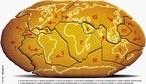 Mapa mndi mostrando as placas tectnicas que existem e o sentido em que tendem a se movimentar. So elas 1- Placa do Pacfico, 2- Placa de Cocos, 3- Placa de Nazca, 4- Placa das Carabas, 5- Placa Sul - Americana, 6- Placa Norte - Americana, 7- Placa Africana, 8- Placa Arbica, 9- Placa Indo - Australiana, 10- Antrtica, 11- Placa Filipina e 12- Placa Eurasiana. </br></br> Palavras-chave: Placas Tectnicas. Terremotos. Abalos Ssmicos. Falhas Geolgicas. Vulcanismo. Tectnica de Placas. 